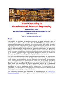 Visual Computing in Geoscience and Reservoir Engineering