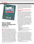 Where`s Waldo? Using HR Technology to Find