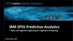 IBM SPSS Predictive Analytics