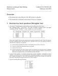 Homework 3 - Yisong Yue