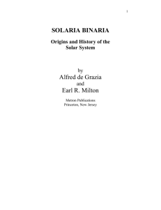 Solaria Binaria - The Grazian Archive