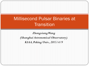 Millisecond Pulsar Binaries at Transition