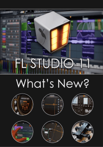 FL Studio 11 is the fastest way from your brain