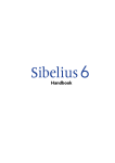 Sibelius 6 Handbook