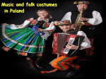 Music and folk costumes in Poland