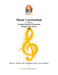 Music Curriculum - Orange Public Schools