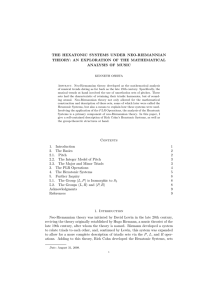 THE HEXATONIC SYSTEMS UNDER NEO