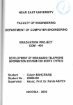 DEVELOPMENT OF WEB-BASED TELEPHONE INFORMATION