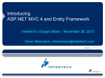 Introducing ASP.NET MVC 4 and Entity Framework