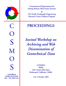 PROCEEDINGS Invited Workshop on Archiving and Web