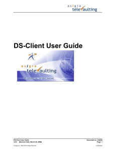 DS-Client User Guide