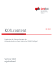 KOS.content - DHBW Stuttgart