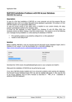 MAP190 Installation Problems with MS Access Database