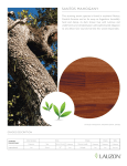 Species and Grades – Santos Mahogany