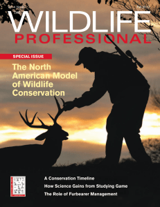 The Wildlife Professional - Fall 2010