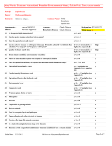 the risk assessment