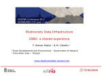 Biodiversity Data Infrastructure of Navarre