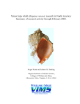 Veined rapa whelk (Rapana venosa) - Virginia Institute of Marine