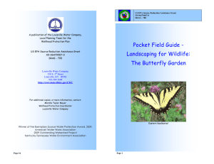 Landscaping for Wildlife Butterflies