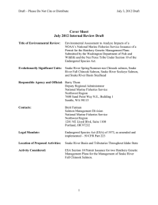 Cover Sheet July 2012 Internal Review Draft
