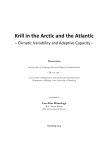 Krill in the Arctic and the Atlantic âClimatic Variability and Adaptive
