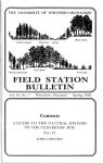 field station bulletin - University of Wisconsin