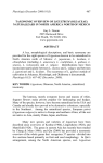 Taxonomic overview of Ligustrum (Oleaceae)