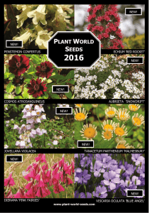 plant world seeds 2016