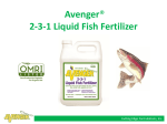 Avenger® 2-3-1 Liquid Fish Fertilizer