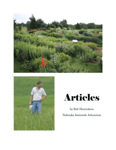 Articles - Nebraska Statewide Arboretum
