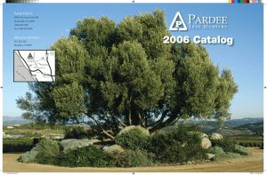 2006 Catalog - Pardee Tree Nursery