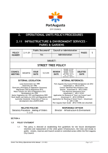 2. OPERATIONAL UNITS POLICY/PROCEDURES 2.11