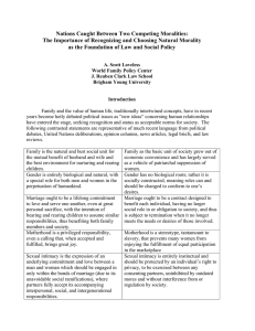 Two Competing Value Systems - J. Reuben Clark Law School