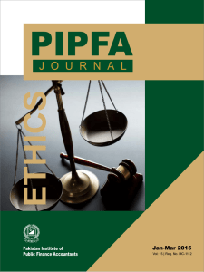 PIPFA Journal Vol. 15 (Jan