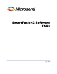 SmartFusion2 Software FAQs