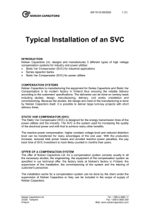 Static Var Compensator is system for the incresing power of qu