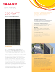 250 WATT - Zonnepanelen