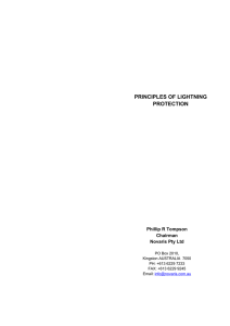 principles of lightning protection