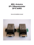SP-2 and SP-4 User and Installation Manual