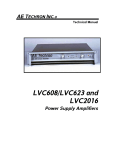 LVC608/LVC623 and LVC2016
