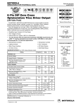 6-Pin DIP Zero-Cross Optoisolators Triac Driver
