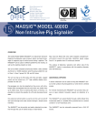 MAGSIG™ MODEL 4000D Non Intrusive Pig Signaller
