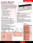NP2.3-12 Data Sheet