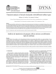 Transient analysis of mixed wind parks with different turbine types1