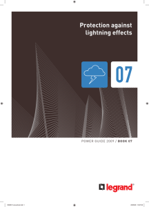 Protection against lightning effects