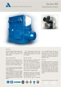 Series MS Synchronous motors