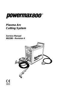 Plasma Arc Cutting System - Air