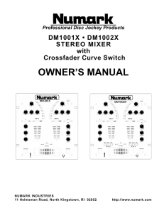 owner`s manual