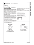 LM78XX Series Voltage Regulators