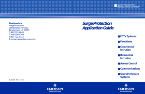 Surge Protection Application Guide
